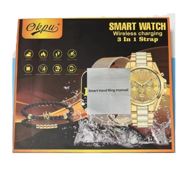 D68 Smart Watch Health Monitoring Bluetooth Calling . front packet