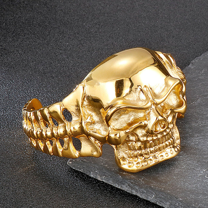 Fashion Skull Ghost Head Men's Bracelet. front packet