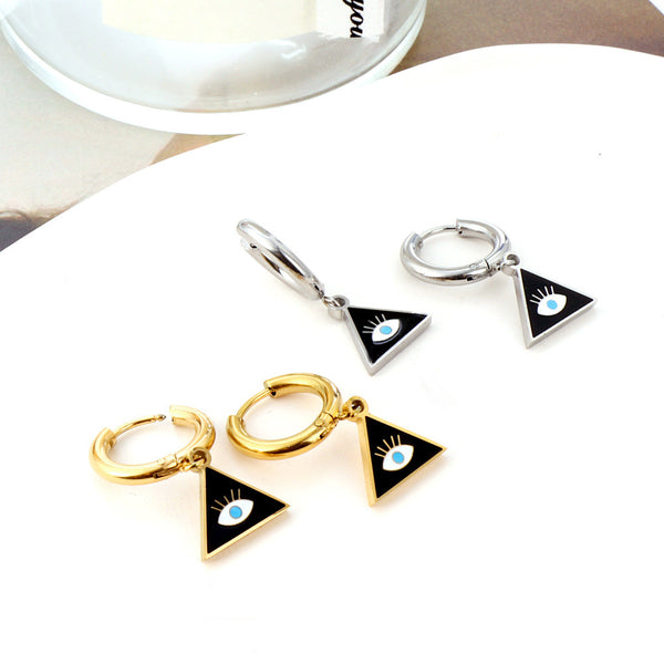 Women's Fashion Simple Creative Personality Eye Earrings